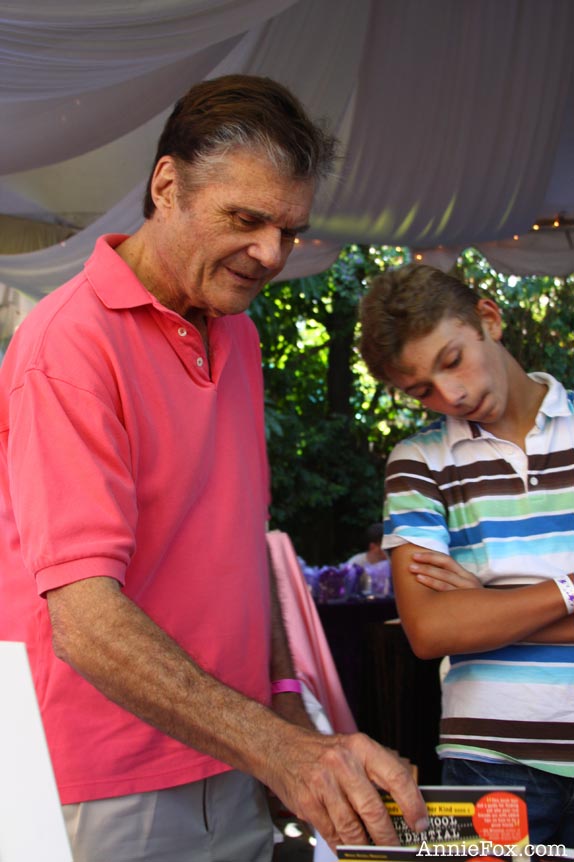 Fred Willard and his grandson Freddy checks out ''Real Friends vs. the Other Kind''