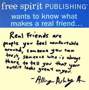 What makes a real friend - Allisyn Ashley Arm